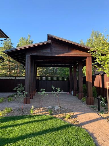 Навес (5,5х8) фото 2