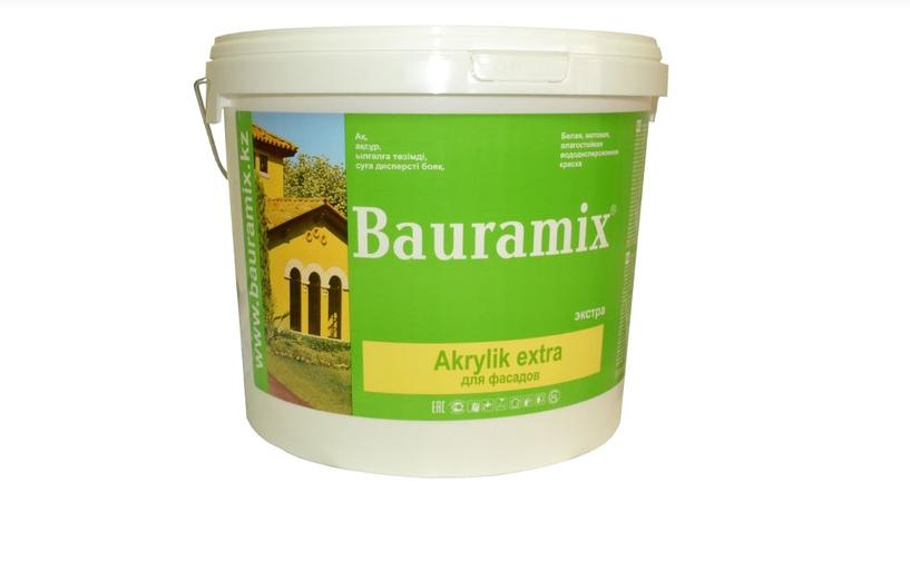 Краска водно-дисперсионная Bauramix «Akrilik extra» белая 15 кг ОПТ фото 1