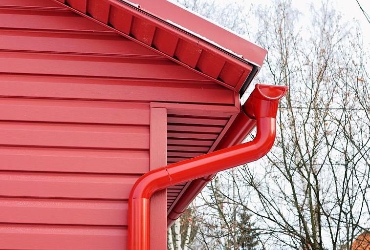 Водосточная система Металл Профиль «Престиж» красный ОПТ фото 1