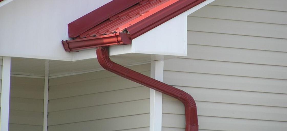 Водосточная система Металл Профиль «Модерн» красный ОПТ фото 1