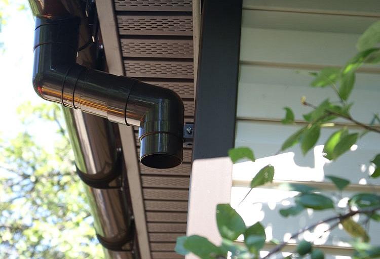 Водосточная система Docke «Lux» коричневый ОПТ фото 1