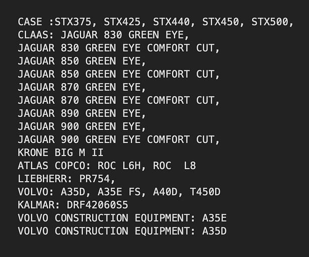 Воздушный фильтроэлемент KTF-0052A-01 фото 4