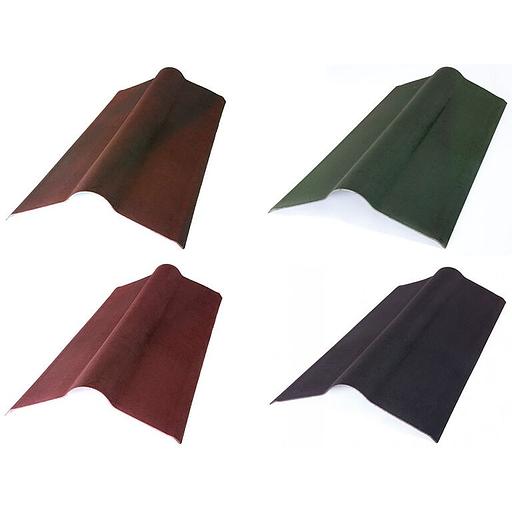 Коньковый элемент на ондулин Stynergy красный ОПТ фото 2