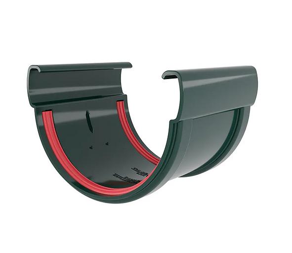 Водосток ПВХ Grand Line соединитель желобов «Дизайн 135» цветной фото 1