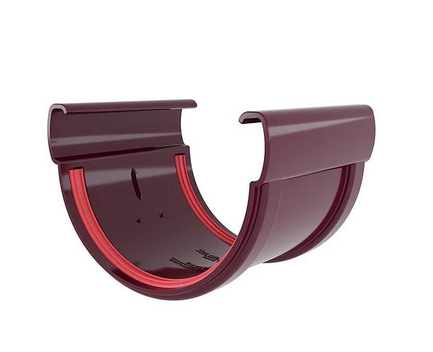 Водосток ПВХ Grand Line соединитель желобов «Дизайн 135» цветной фото 2