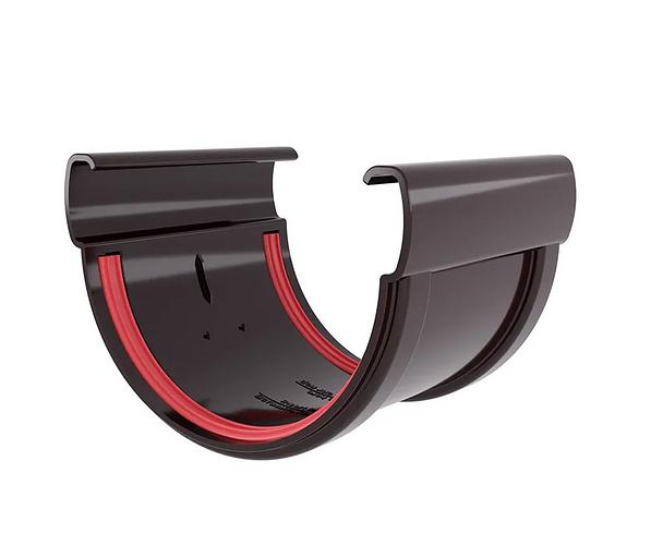 Водосток ПВХ Grand Line соединитель желобов «Дизайн 135» цветной фото 3