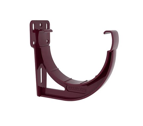 Водосток ПВХ Grand Line кронштейн желоба «Дизайн 135» цветной фото 2