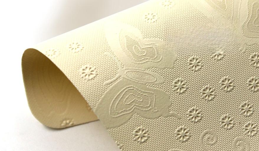 Плёнка ПВХ «MSD 016 Махон» для производства натяжных потолков, фактурное матовое покрытие ОПТ фото 1