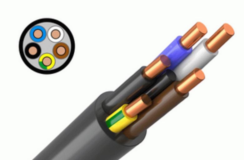 Кабель силовой Промэко ВВГнг(А)-LS 5×4 (N,PE)-0.66 ОПТ фото 1