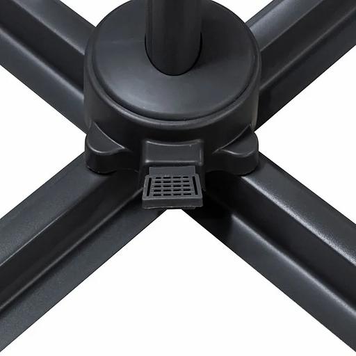 Зонт Pro-Komfort для летних кафе с подсветкой темно-серый ОПТ фото 7