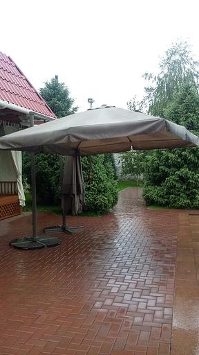 Зонт Pro-Komfort «Сан шайн» для летних кафе квадратный 3×3 м ОПТ фото 8