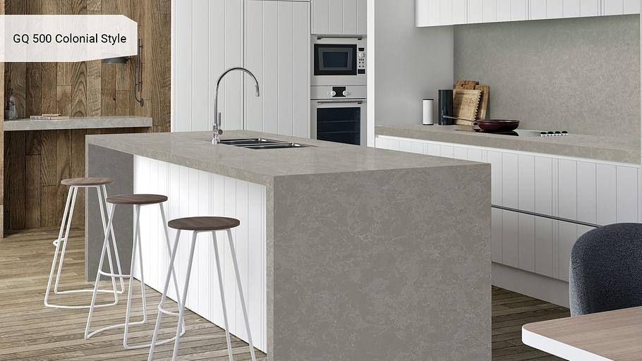 Кварцевый камень Grandex quartz «GQ 500 Colonial Style» ОПТ фото 3