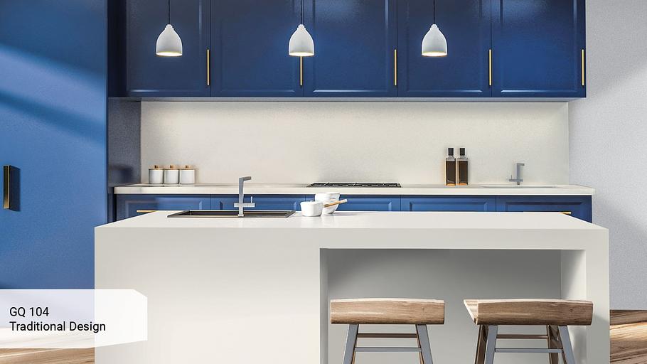 Кварцевый камень Grandex quartz «GQ 104 Traditional Design» ОПТ фото 4