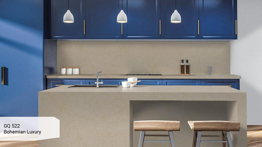 Кварцевый камень Grandex quartz «GQ 522 Bohemian Luxury» ОПТ фото 4