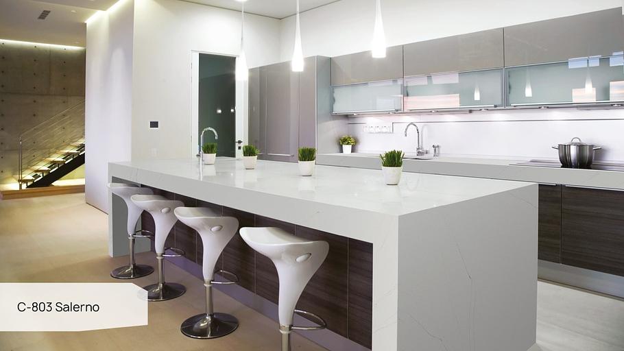 Кварцевый камень Grandex «C-803 Salerno» ОПТ фото 4