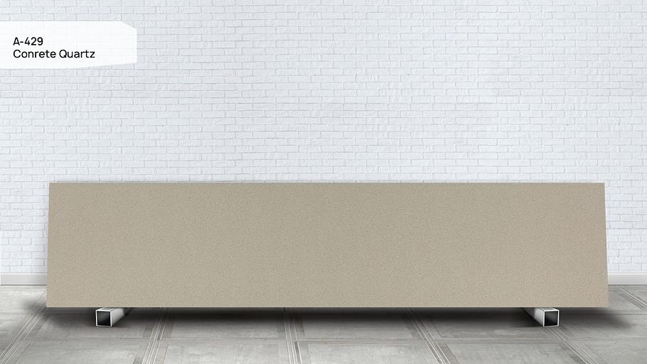 Кварцевый камень Grandex «A-429 Conrete Quartz» ОПТ фото 5