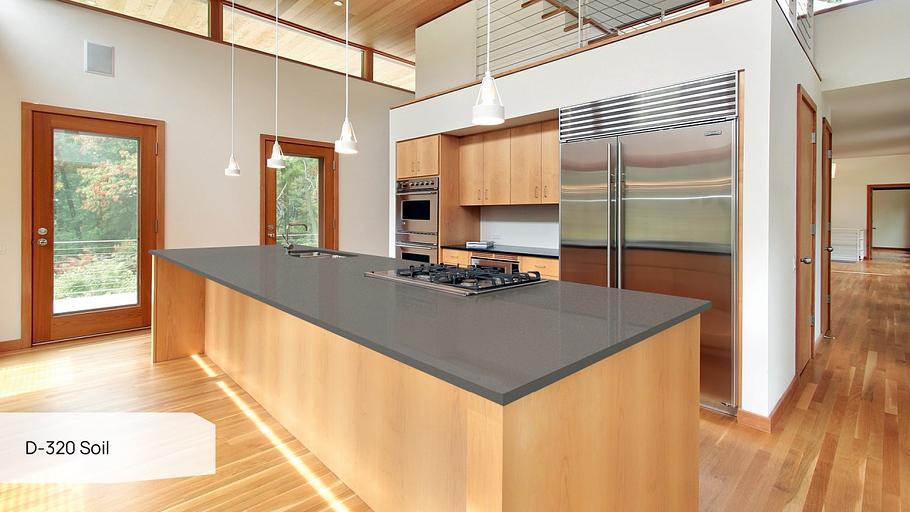 Кварцевый камень Grandex «D-320 Soil» ОПТ фото 2