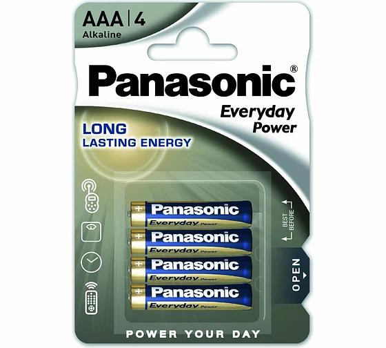 Батарейка Panasonic LR03 Everyday Power BL*4 ОПТ фото 1