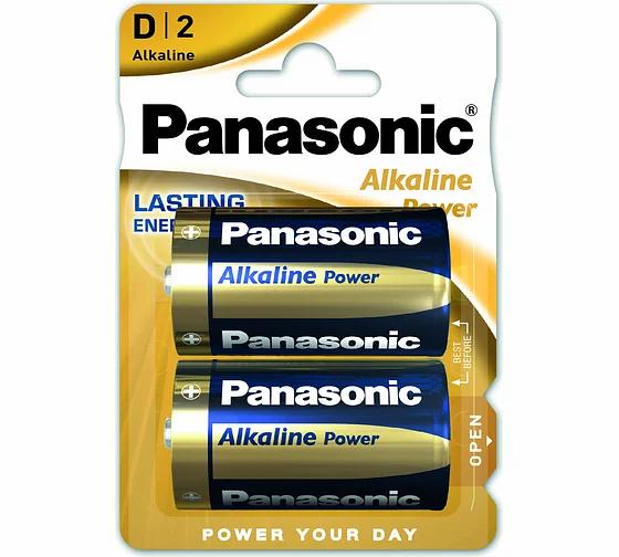Батарейка Panasonic LR20 Alkaline Power BL*2 ОПТ фото 1