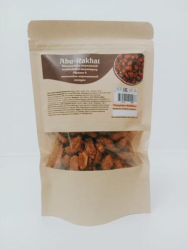 Арахис в карамельно-шоколадной глазури Abu-Rakhat крафт-пакет 0,2 кг ОПТ фото 1