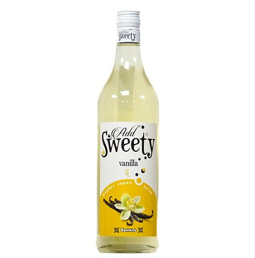 Сироп add SWEETY «Ваниль» стекло 1 л ОПТ фото 1
