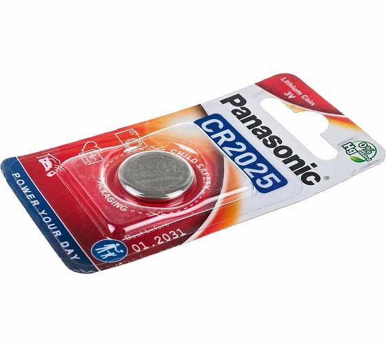Элемент питания Panasonic Power Cells CR2025 B1 ОПТ фото 1