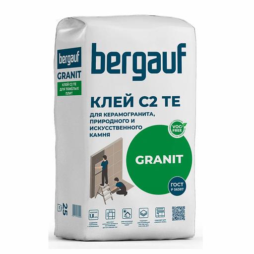 Клей для керамогранита Bergauf «Granit» 25 кг ОПТ фото 1
