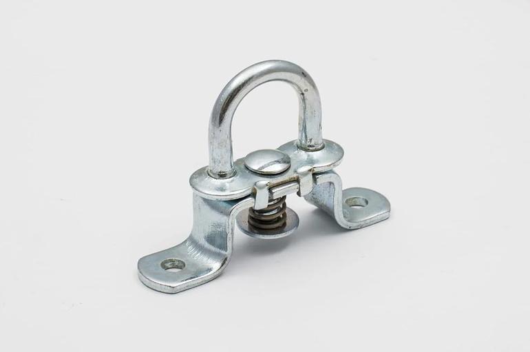 Поворотная скоба СП-10, оцинкованная, 19×51 мм ОПТ фото 1