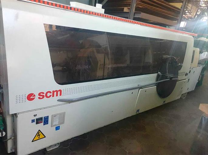 Кромкооблицовочный станок с прифуговкой SCM «Olimpic K208» фото 1
