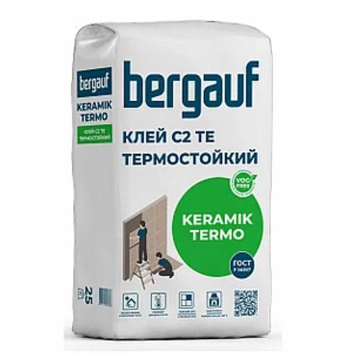 Клей термостойкий Bergauf «Keramik Termo» 25 кг ОПТ фото 1