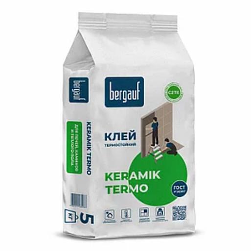 Клей термостойкий Bergauf «Keramik Termo» 5 кг ОПТ фото 1