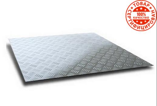 Лист горячекатаный с рифлением металлический ОПТ фото 1