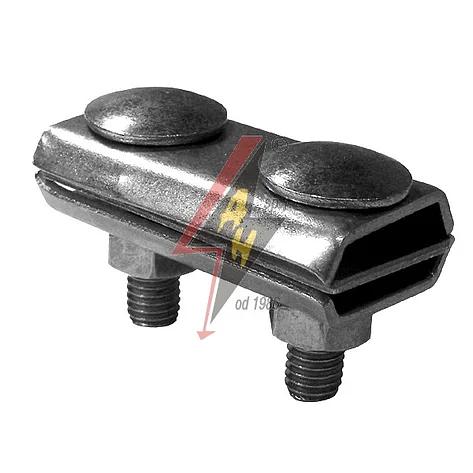 Соединитель параллельный AH Hardt Sp.j. сквозной двойной 2×M8×30, проволока D 5-8 мм ОПТ фото 1