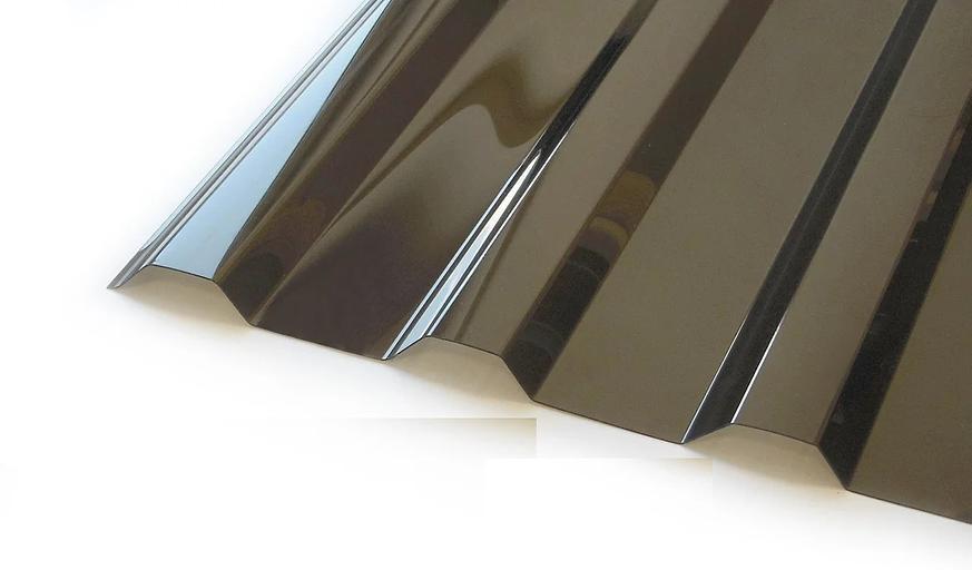 Профилированный поликарбонат Novattro 0,8 мм трапеция МП/С-20 цветной ОПТ фото 3