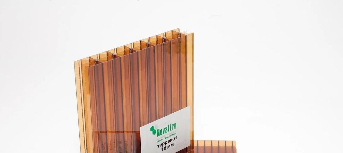 Сотовый поликарбонат Novattro 16 мм Полигаль ОПТ фото 4