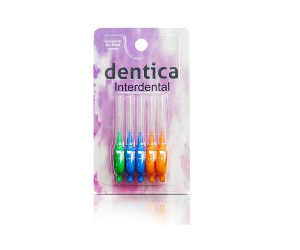 Набор ёршиков ортодонтических Dentica № 5 фиолетовый фото 1