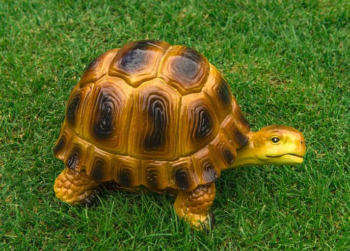 Садовая фигурка из гипса Все в сад «Черепаха» 17×17×25 см фото 1