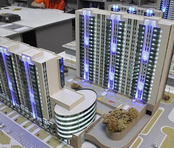 Градостроительные макеты от творческой мастерской «Лотос» г. Астана под заказ фото 3