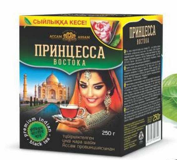 Чай черный Ассам «Принцесса Востока» индийский гранулированный 250 г ОПТ фото 1