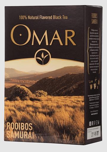 Чай черный Omar «Rooibos Samurai» 100 г ОПТ фото 1