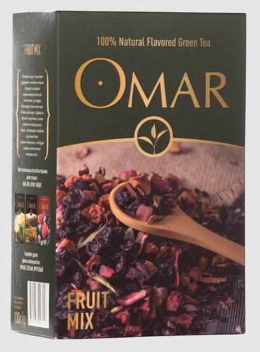 Чай зеленый Omar «Fruit Mix» 100 г ОПТ фото 1