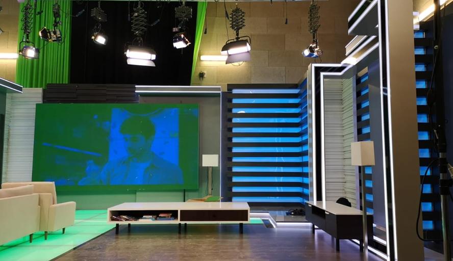 Застройка телевизионных студий и выставочных стендов фото 2