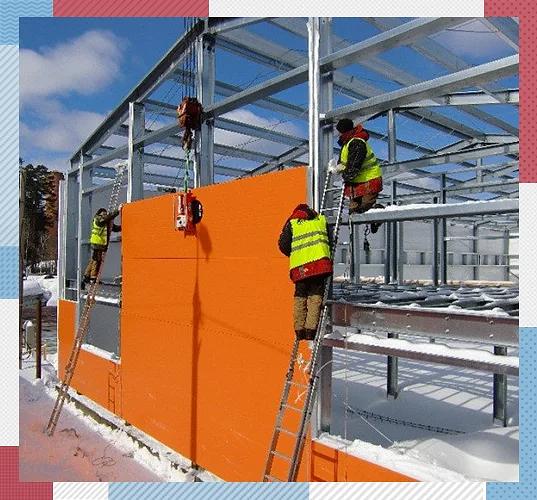 Производство и монтаж сэндвич-панелей г. Актобе фото 1