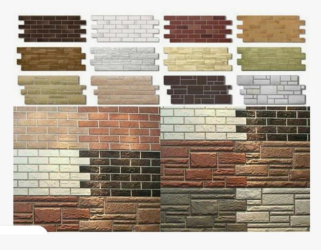 Фасадная панель IDEAL «Плетенка» утеплитель 3 см ОПТ фото 3