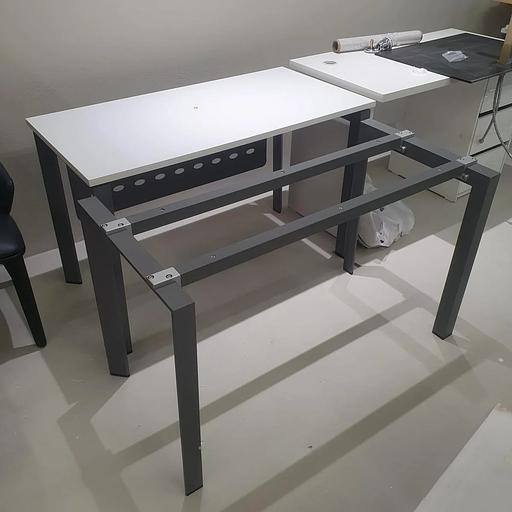 Стол офисный с металлической царгой, под заказ фото 5