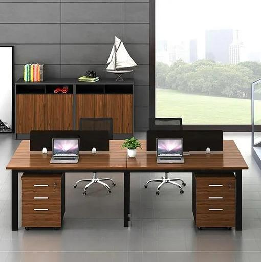 Стол менеджера (бенч-системы) на 4 человека, с настольным экраном, под заказ фото 3