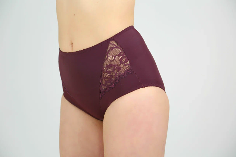 Трусы женские АйЛайк модель № 0513 цвет слива ОПТ фото 1