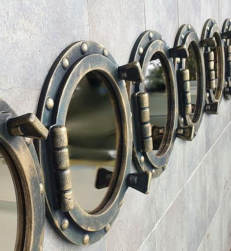 Зеркальное лофт панно Элиот фото 1