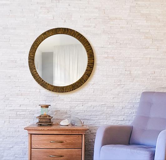 Зеркало круглое Секвойя фото 1