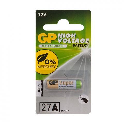 Батарейка GP Ultra Alkaline 27AE, 12V, 1 шт фото 1